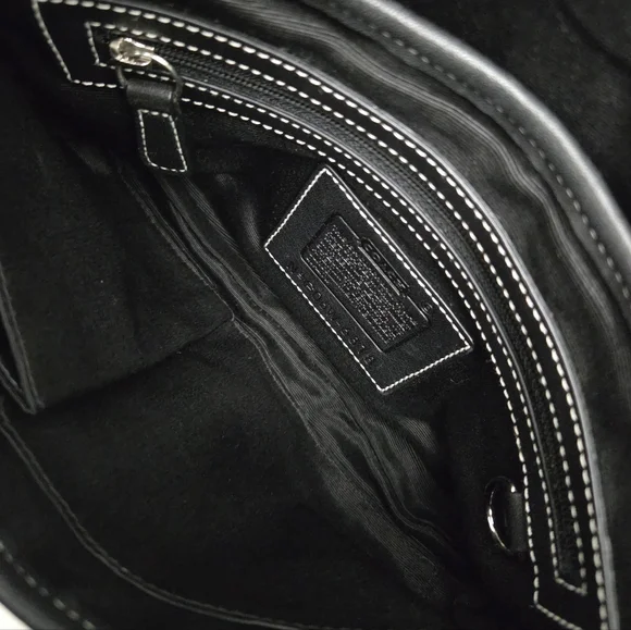 EXCELLENT VINTAGE COACH Y2K MINI SIGNATURE SOHO BUCKLE FLAP SHOULDER BAG 6818 - Picture 11 of 11